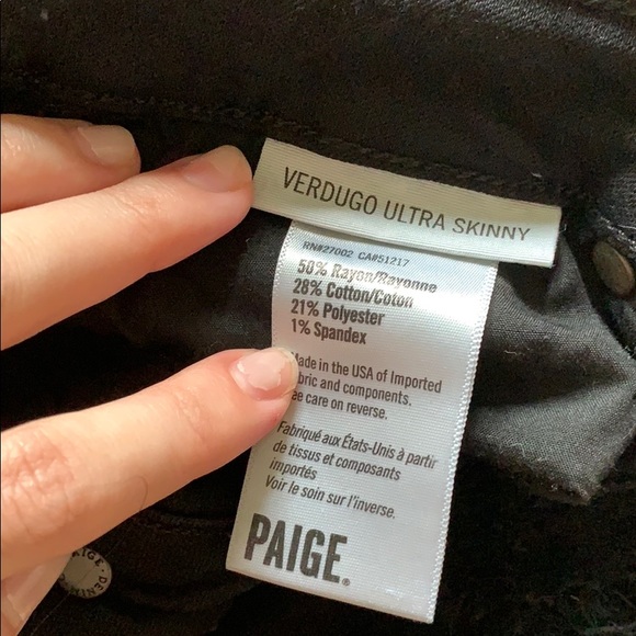 🎀SOLD🎀 Distressed verdugo ultra skinny jeans 25 - Picture 5 of 7